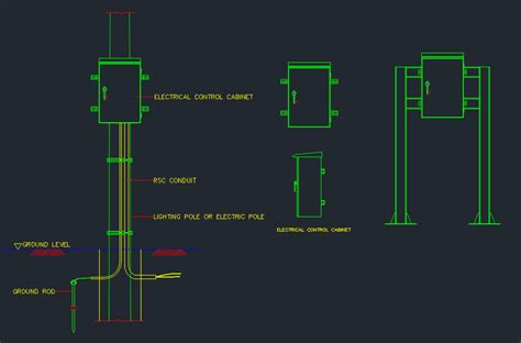 detail drawing of a electrical box|free electrical cad drawings.